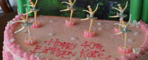 Kate's 40th Birthday Cake